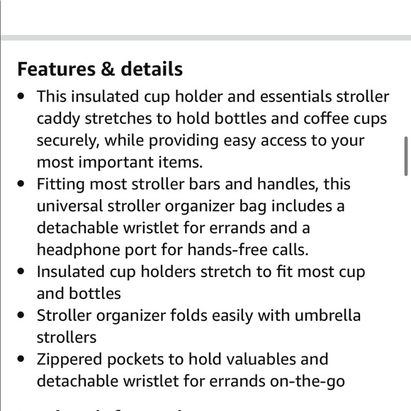 SKIP HOP stroller organizer - Picture 9 of 16